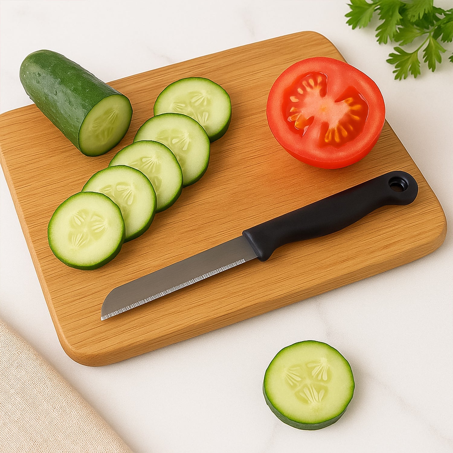 Supermom Stainless Steel Kitchen Laser Knife (10 Pc / Set) Supermom Stainless Steel Kitchen Laser Knife (10 Pc / Set)
